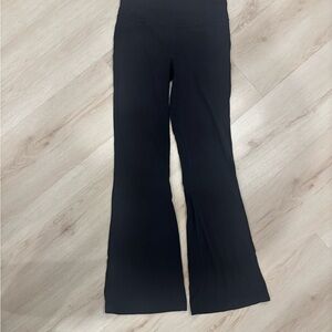 Lululemon Groove Nulu Super High Rise Flare Leggings.